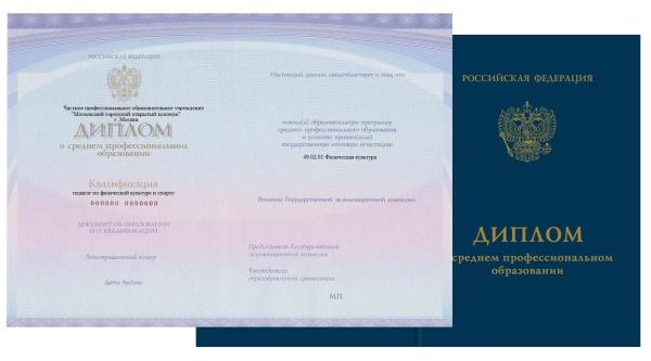 Диплом государственного образца